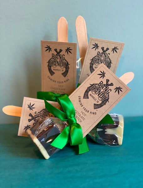cbd hot chocolate on a stick, 2 pcs (adult-only cbd confection)