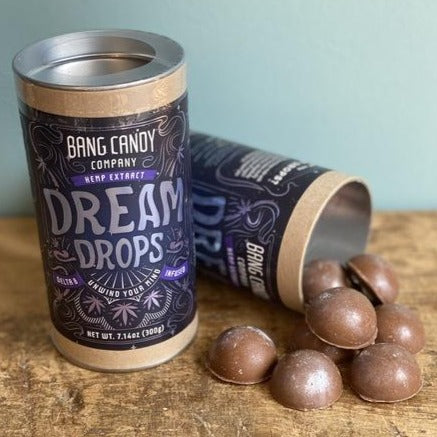 coconut honeycomb dream drops with D8! (adult-only cbd confection)