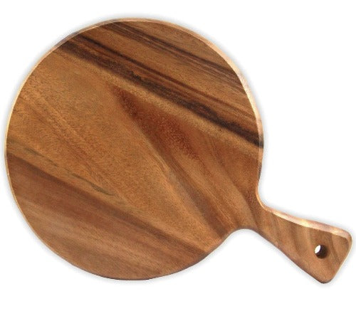 small acacia wood charcuterie board, 14 inch