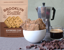 Load image into Gallery viewer, espresso chip italian cookie brittle

