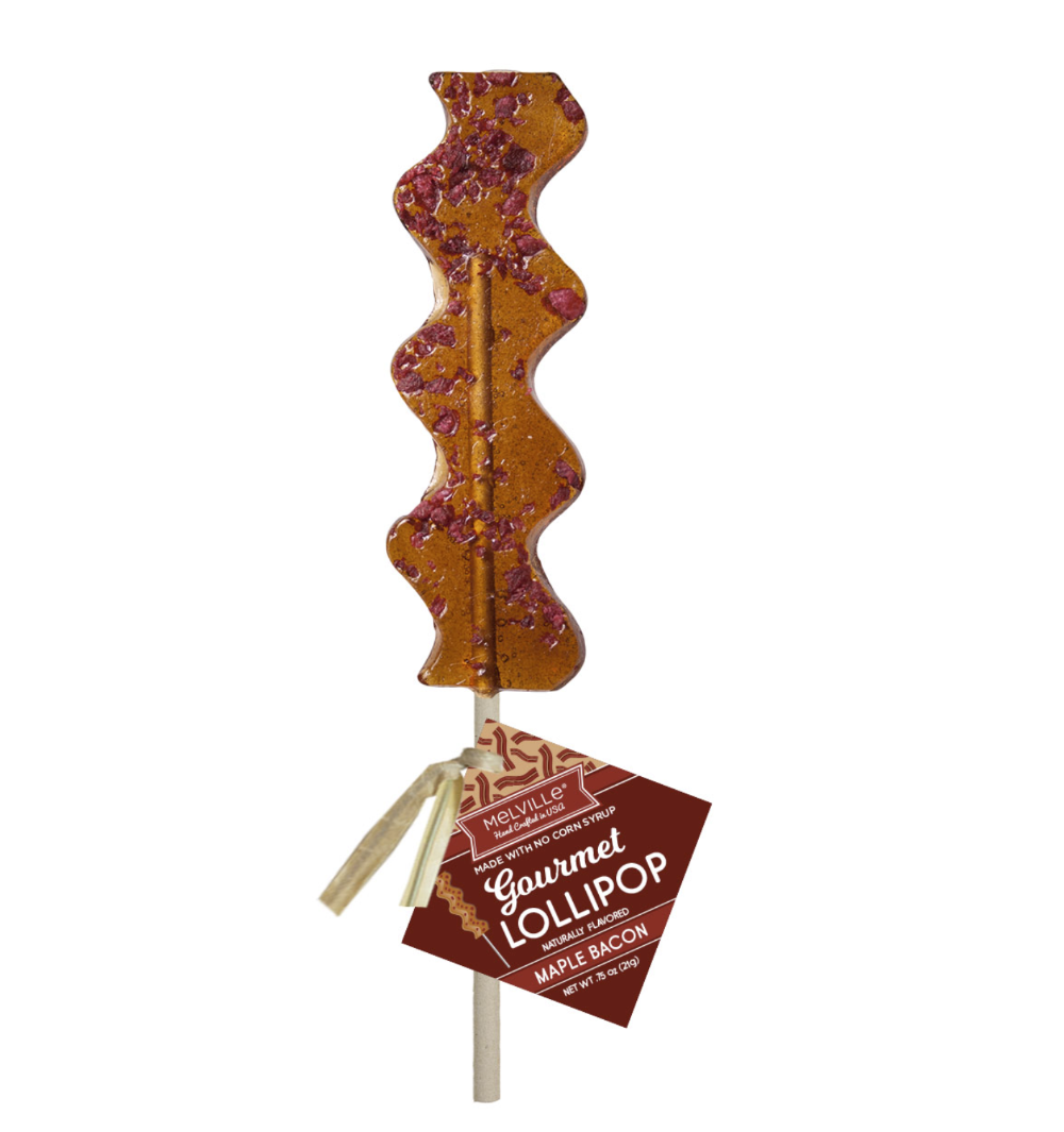 maple bacon lollipop